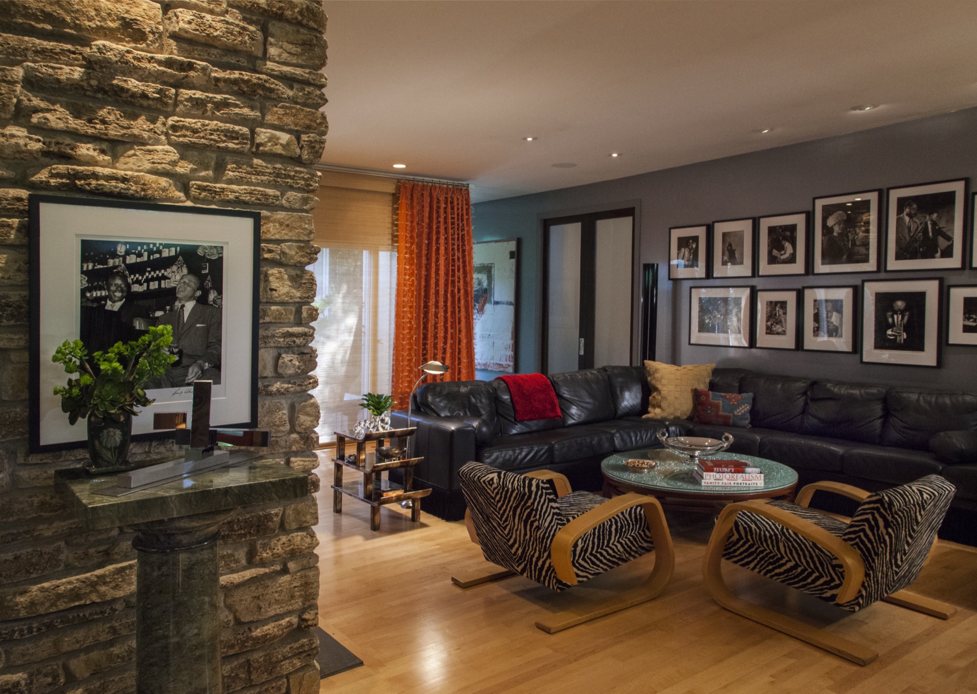 1950s Tri-Level Ranch, Renovation & Addition, Highland Park, Illinois. Interior by Scott Himmel & Co.