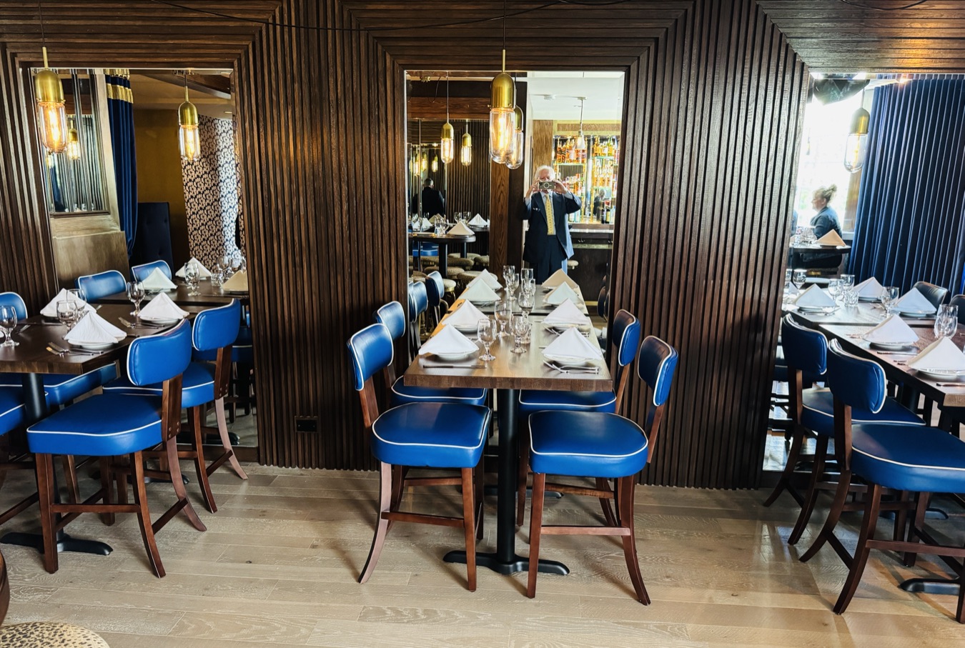 The Blue Leopard, Old Town, Chicago, interior by Scott Himmel & Co., image 2