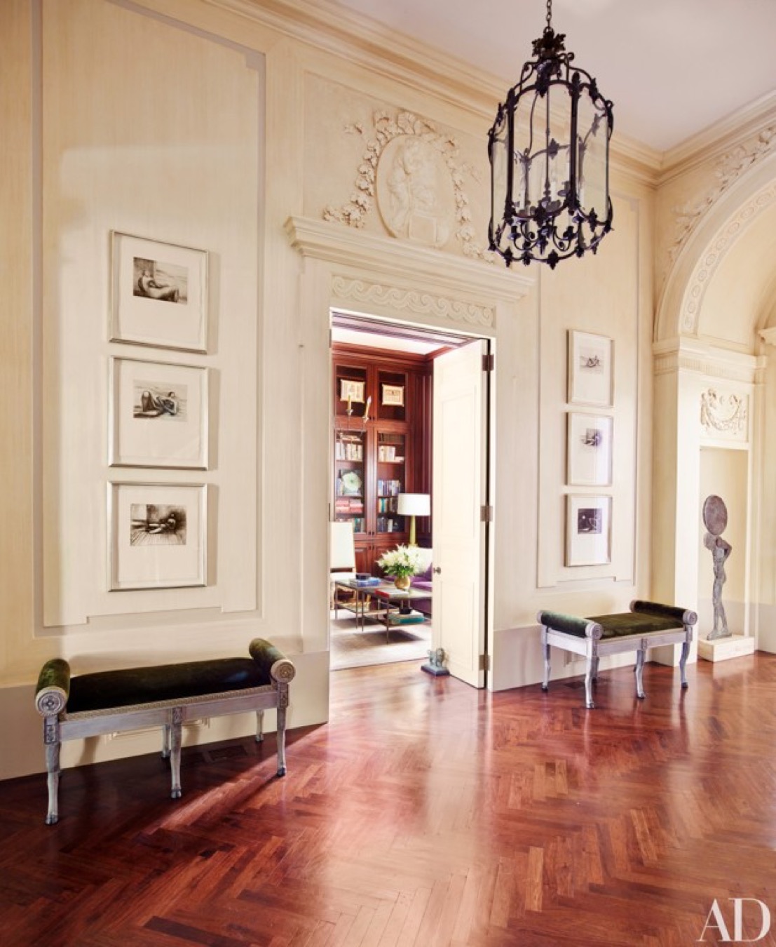 Historic Townhome Renovation, Astor Street, Chicago, interior by Scott Himmel & Co., image 7
