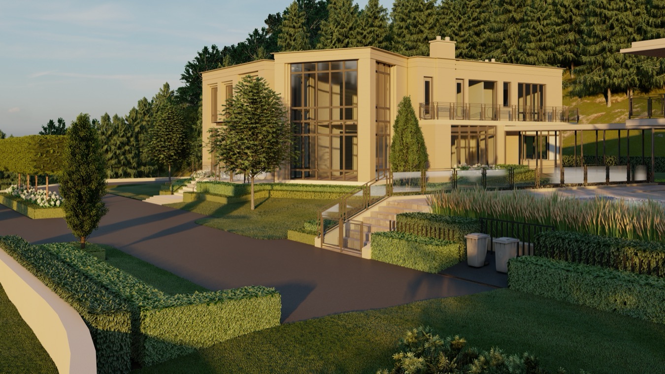 New Hillside Estate & Pavilion, Hudson River Valley, New York, interior by Scott Himmel & Co., image 3