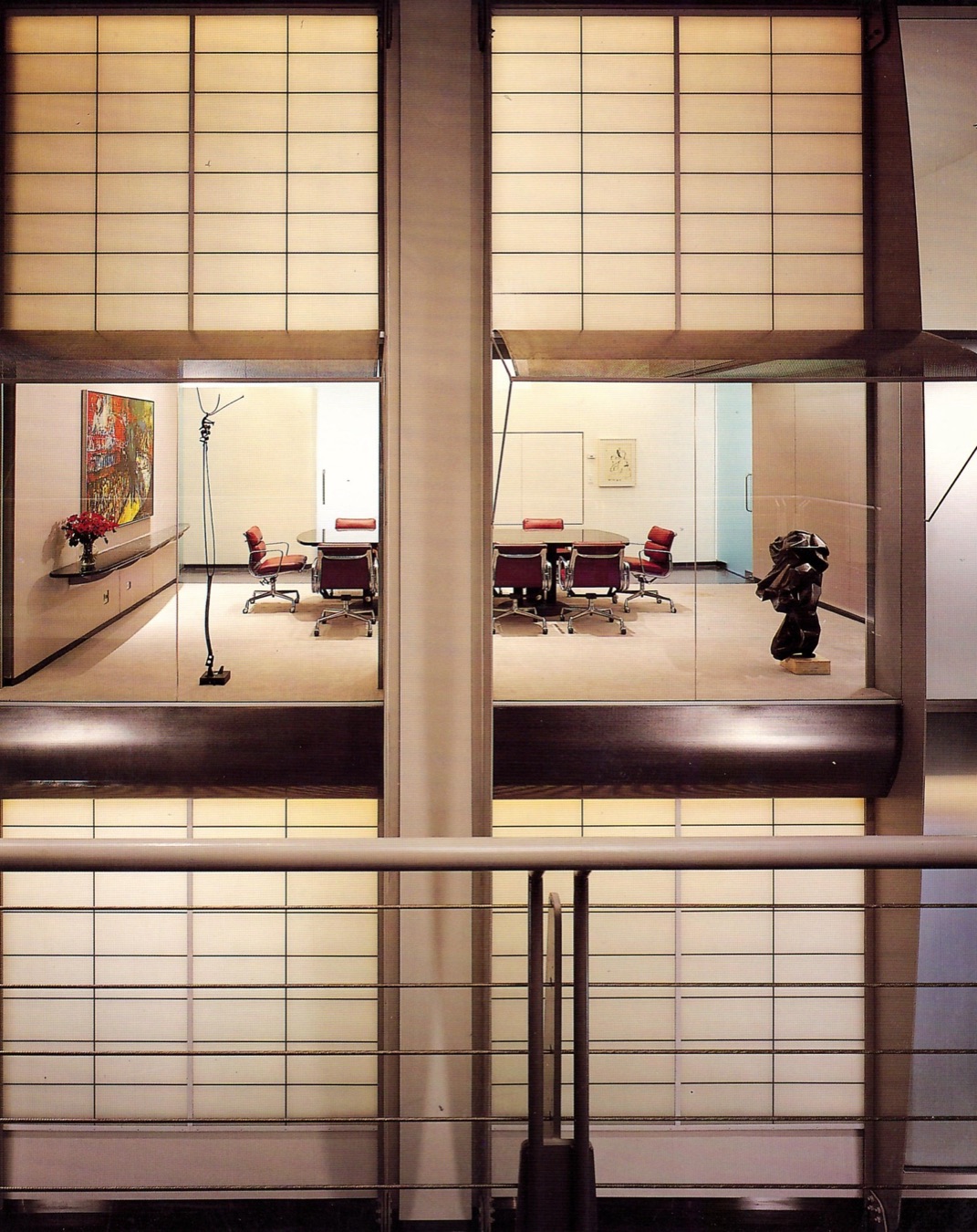 Playboy Enterprises Corporate Headquarters, American Furniture Mart, Chicago, interior by Scott Himmel & Co., image 4