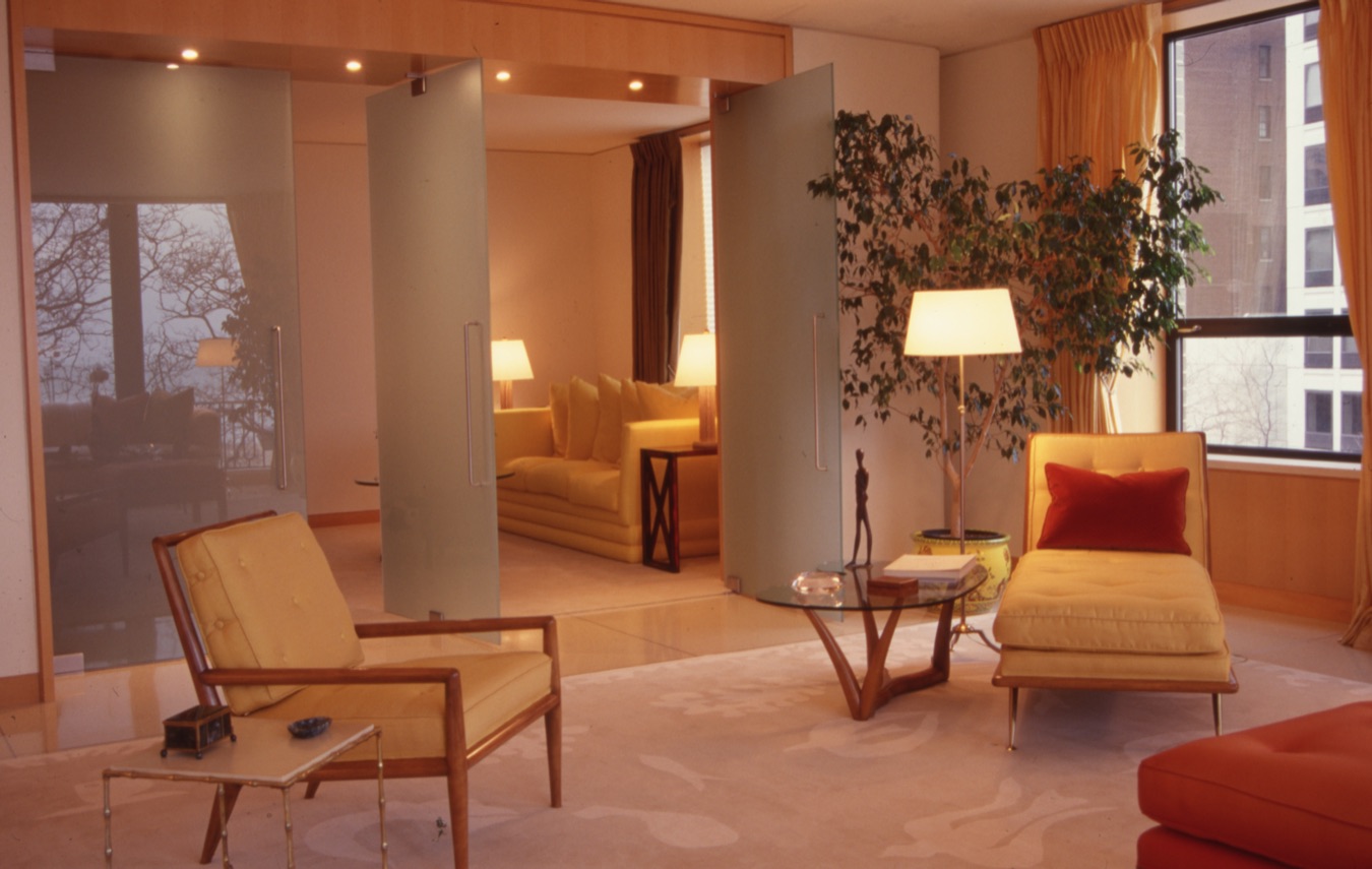 Re-design of a 1962 Modernist Condominium, Chicago, Illinois, interior by Scott Himmel & Co., image 3