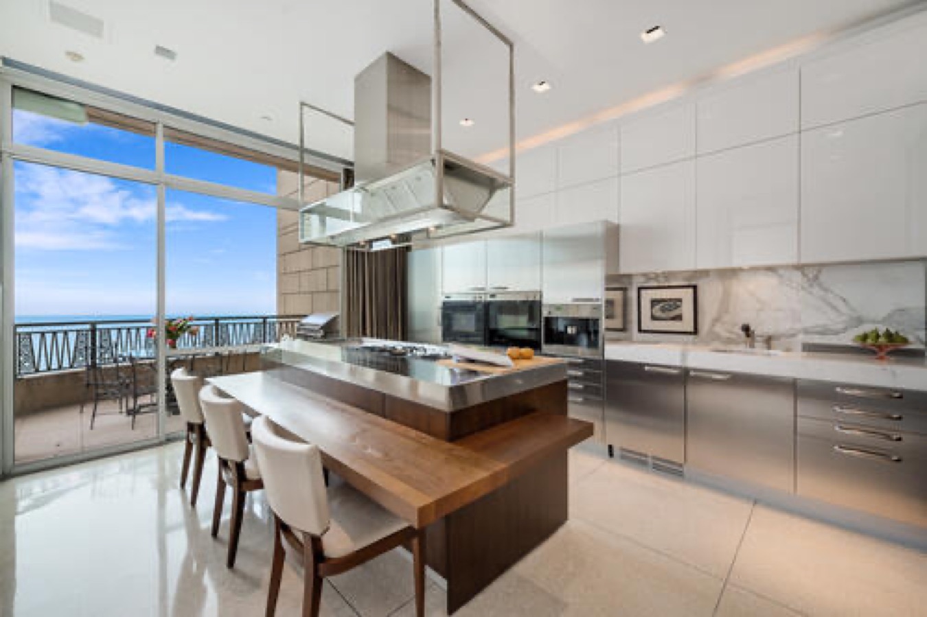 New 4,500 Sq Ft Chicago Penthouse, Chicago, Illinois, interior by Scott Himmel & Co., image 9