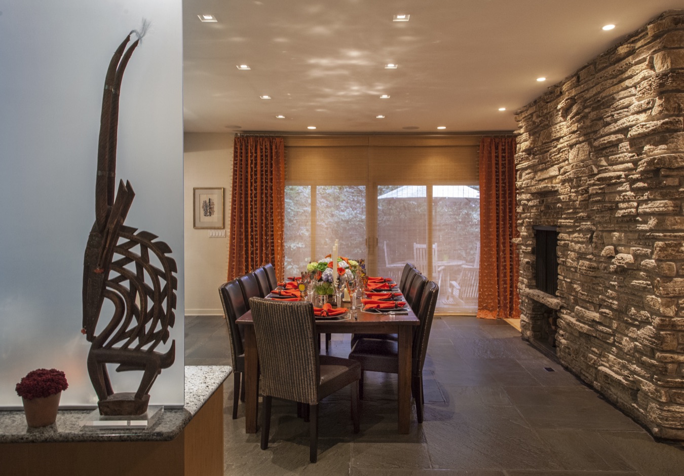 1950s Tri-Level Ranch, Renovation & Addition, Highland Park, Illinois, interior by Scott Himmel & Co., image 2