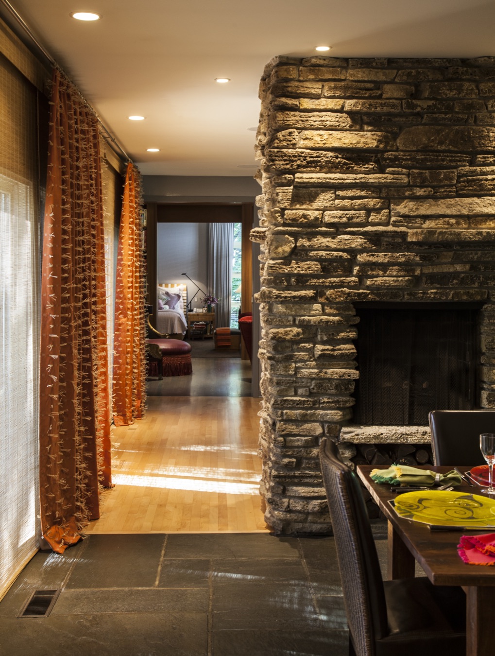 1950s Tri-Level Ranch, Renovation & Addition, Highland Park, Illinois, interior by Scott Himmel & Co., image 3