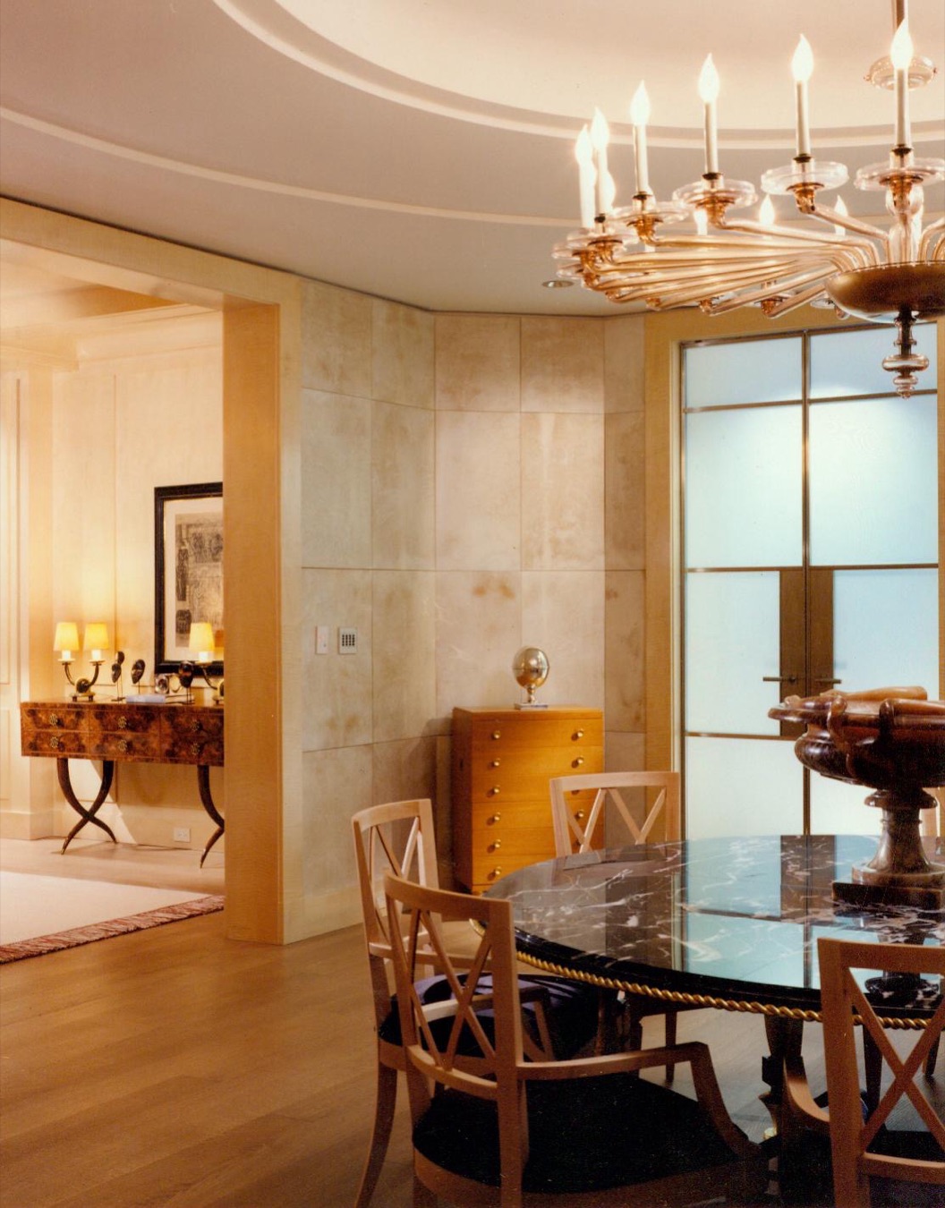 Vintage Condominium Apartment, East Lake Shore Drive, Chicago, interior by Scott Himmel & Co., image 6