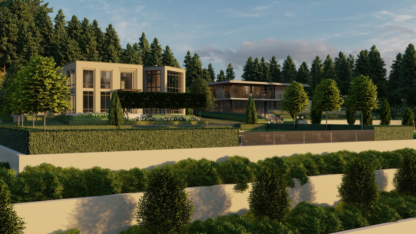 New Hillside Estate & Pavilion, Hudson River Valley, New York. Interior by Scott Himmel & Co.