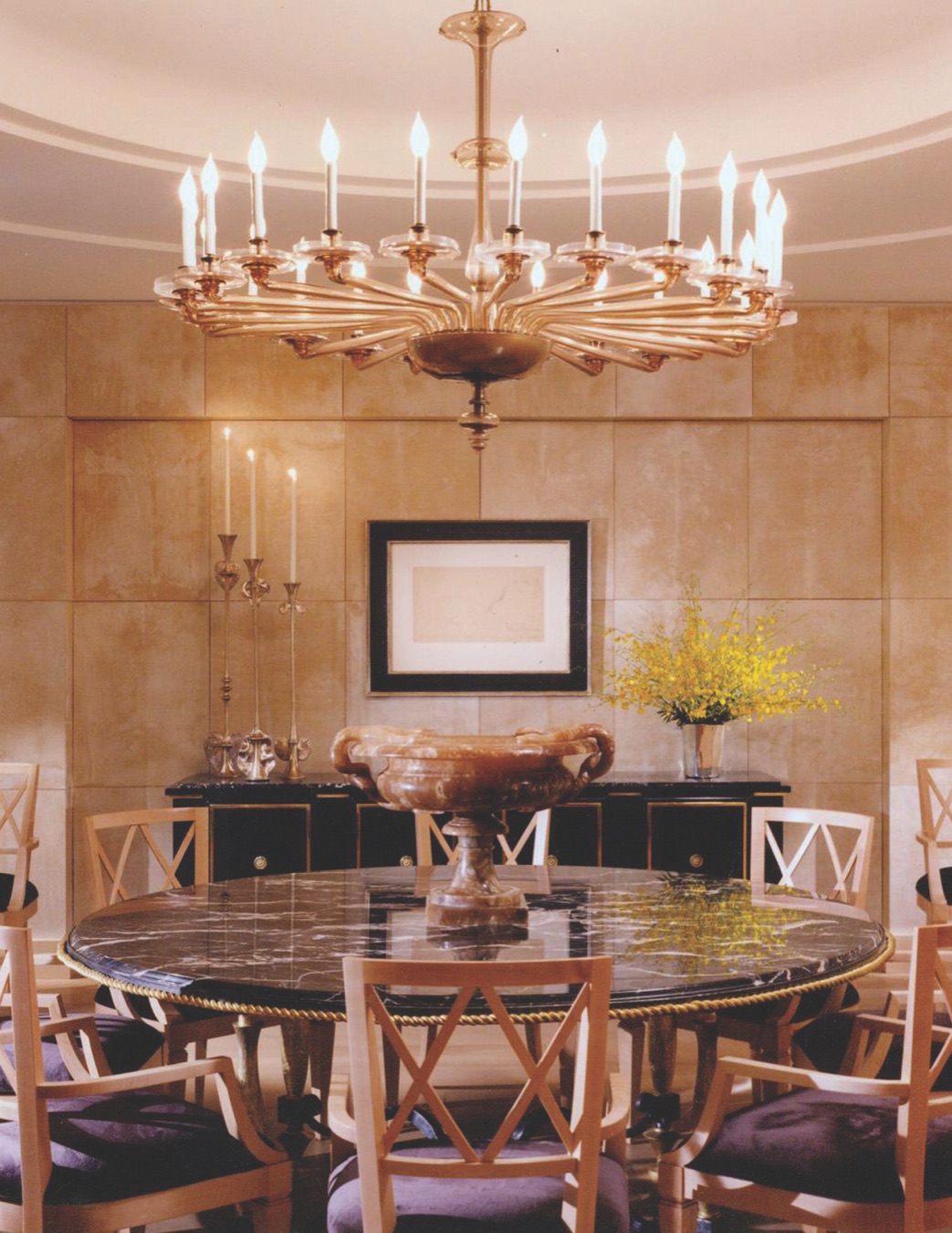 Vintage Condominium Apartment, East Lake Shore Drive, Chicago, interior by Scott Himmel & Co., image 7