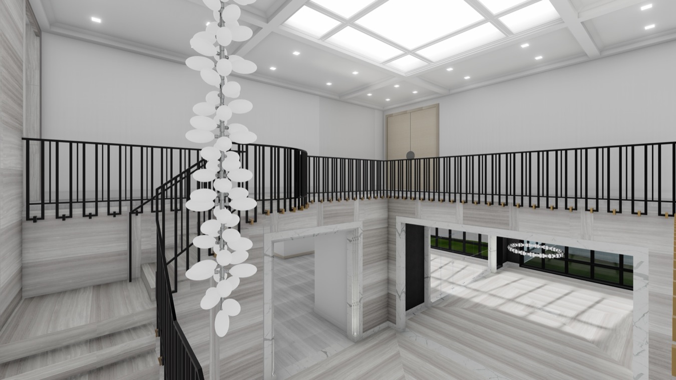 New Hillside Estate & Pavilion, Hudson River Valley, New York, interior by Scott Himmel & Co., image 7