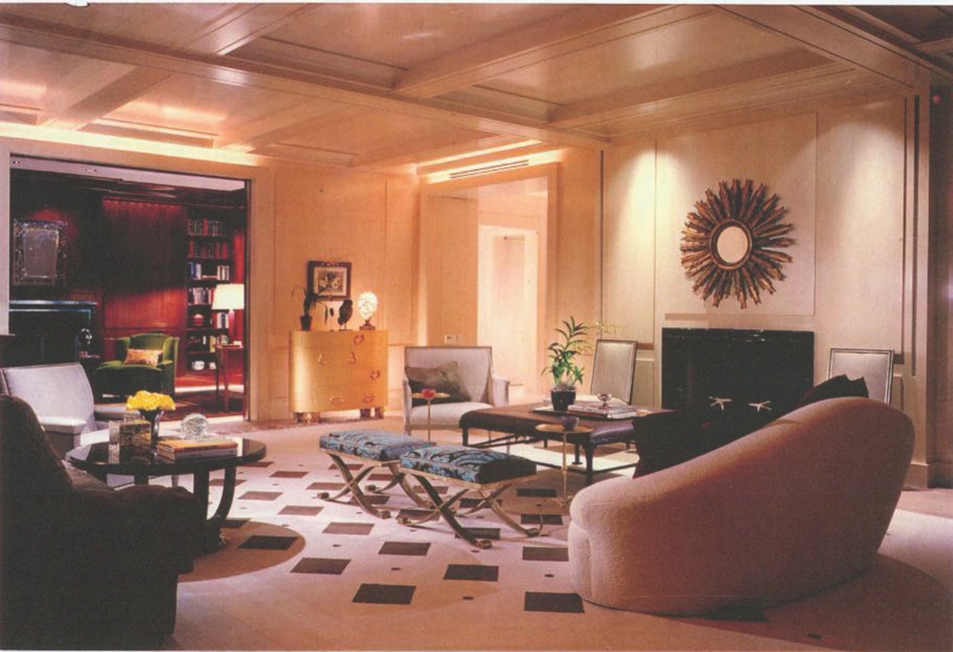 Vintage Condominium Apartment, East Lake Shore Drive, Chicago, interior by Scott Himmel & Co., image 2