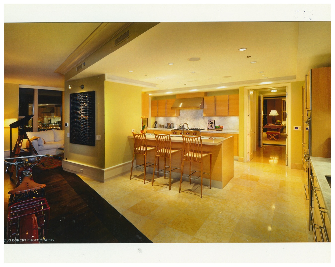 New 7,500 Sq Ft Condominium, Chicago, Illinois, interior by Scott Himmel & Co., image 7